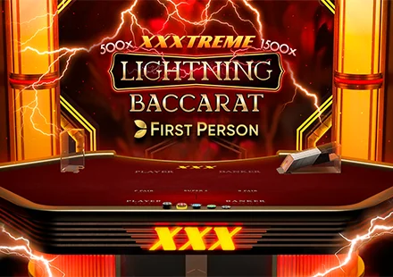 First Person XXXtreme Lightning Baccarat